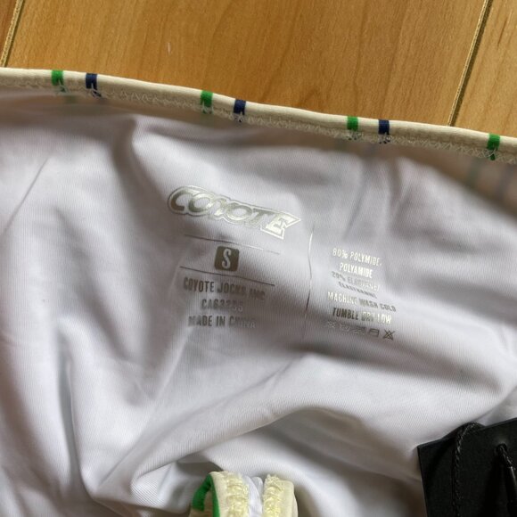 Coyote Jocks Swim Thong | Aqua - Picture 2 of 3